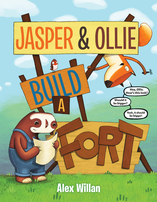 Jasper & Ollie Build a Fort