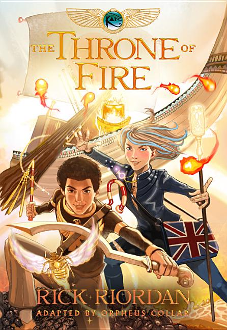 The Throne of Fire (Graphic Novel)