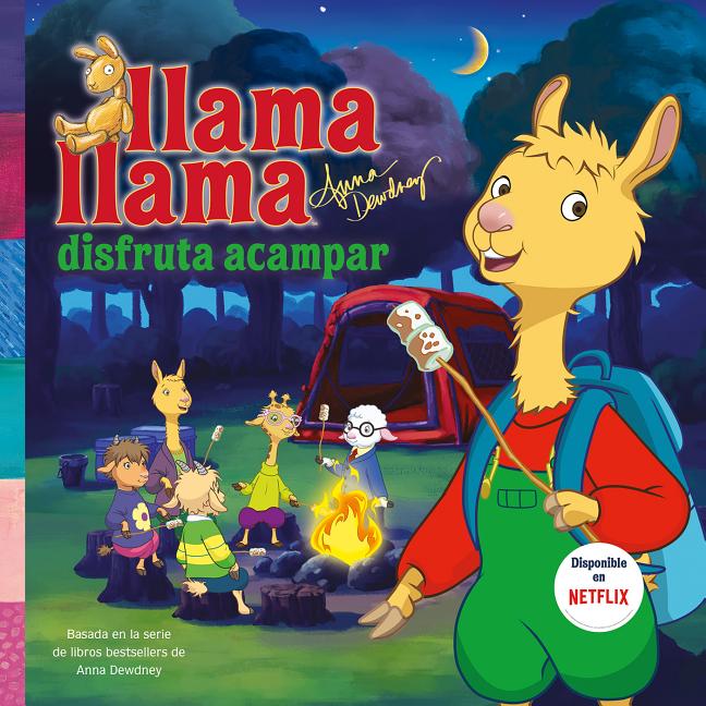 Llama Llama disfruta acampar